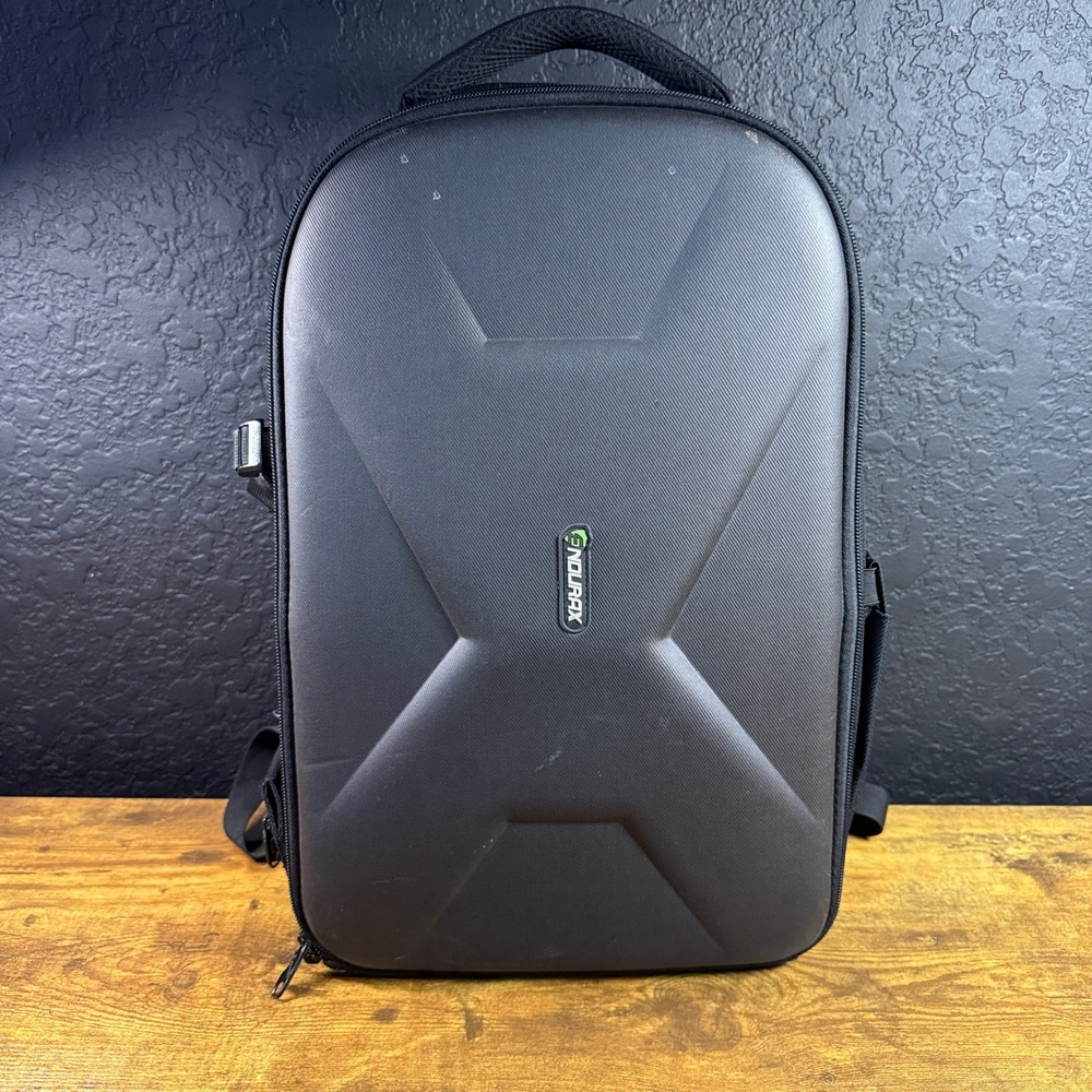 Endurax Hardshell Waterproof Camera Backpack Black Synthetic‎ DSLR Bag Large